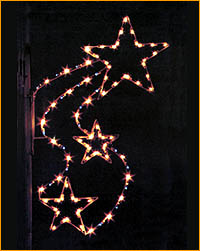 pole-star-spray Lamppost Star Spray