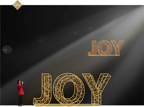 Designer Series - Animated Light - Joy
