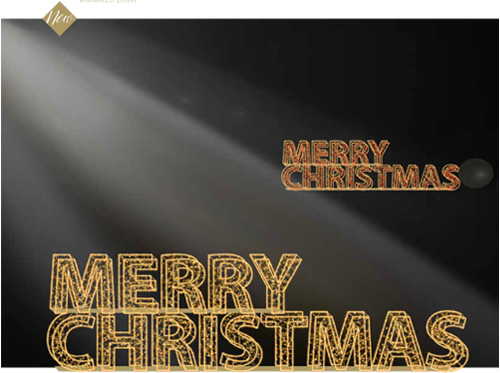Designer Series - Animated Light - Merry Christmas Designer Series - Animated Light - Merry Christmas