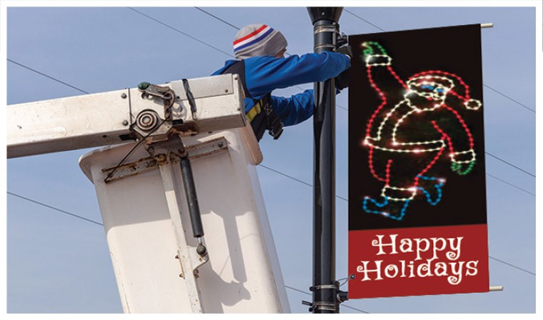 Amusement Park - Banner Installation