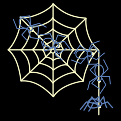 RileighsOutdoorDecor-Halloween-animated-spider-web RileighsOutdoorDecor-Halloween-animated-spider-web