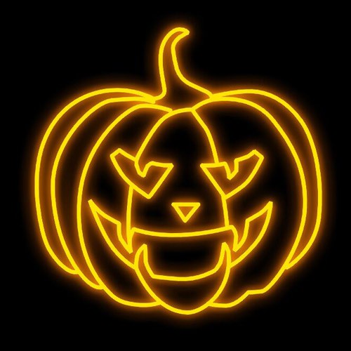 Halloween Lighting Decoration - Evil Pumpkin Halloween Lighting Decoration - Evil Pumpkin