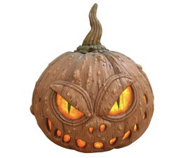 Halloween Fiberglass Decorations - Evil Pumpkin
