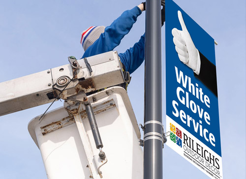 Rileighs White Glove Service - Banners
