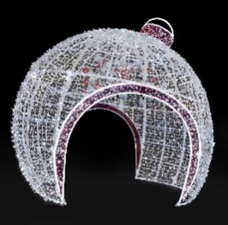 Tilted Walkthru Ornament - RKWT04 Tilted Walkthru Ornament - RKWT04