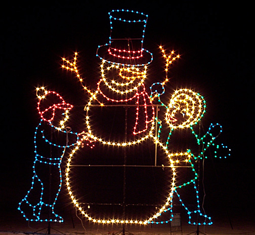 Animated Outdoor Christmas Ground Displays