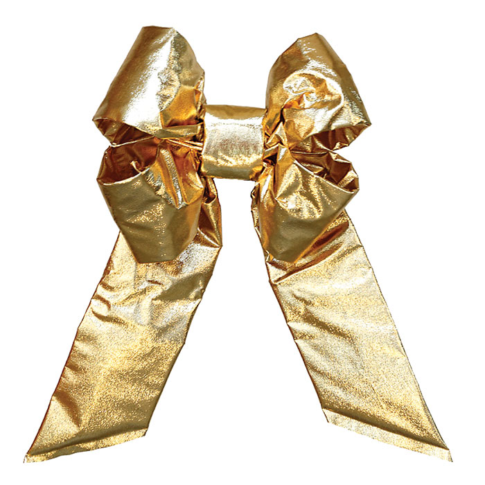 Gold Metallic Bow