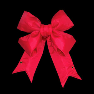 Red Nylon Bow