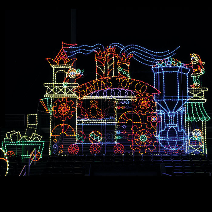 Animated Outdoor Christmas Ground Displays