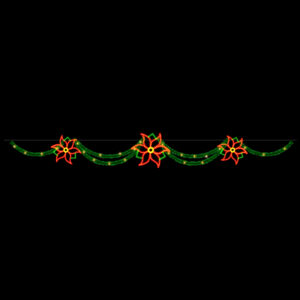 Christmas Flower Skyline