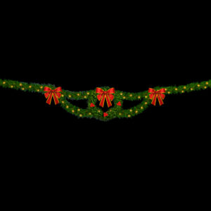 Double Drape Wreath Skyline
