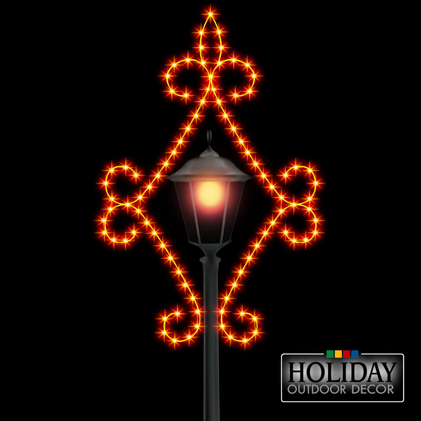 Commercial Street Lamp Post Lights & Decorations