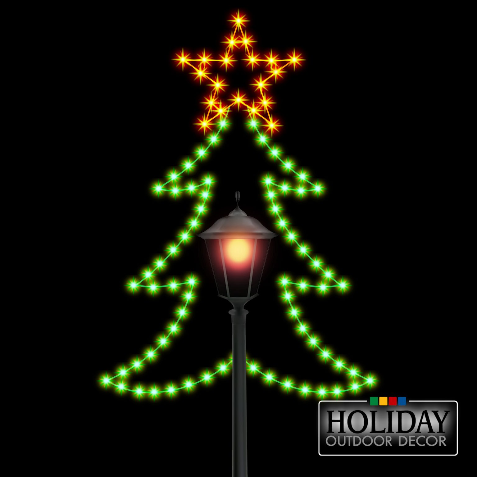 Commercial Street Lamp Post Lights & Decorations