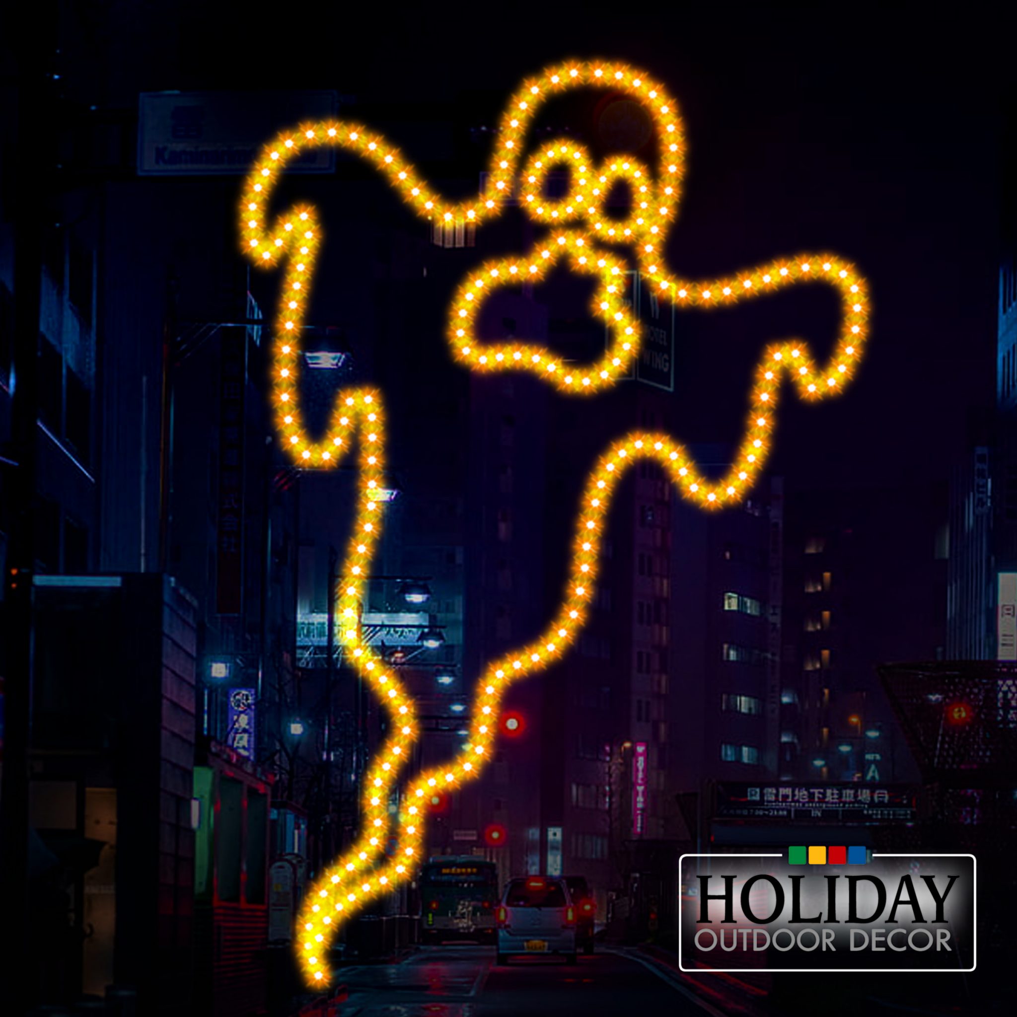 Commercial Halloween Outdoor Light Displays