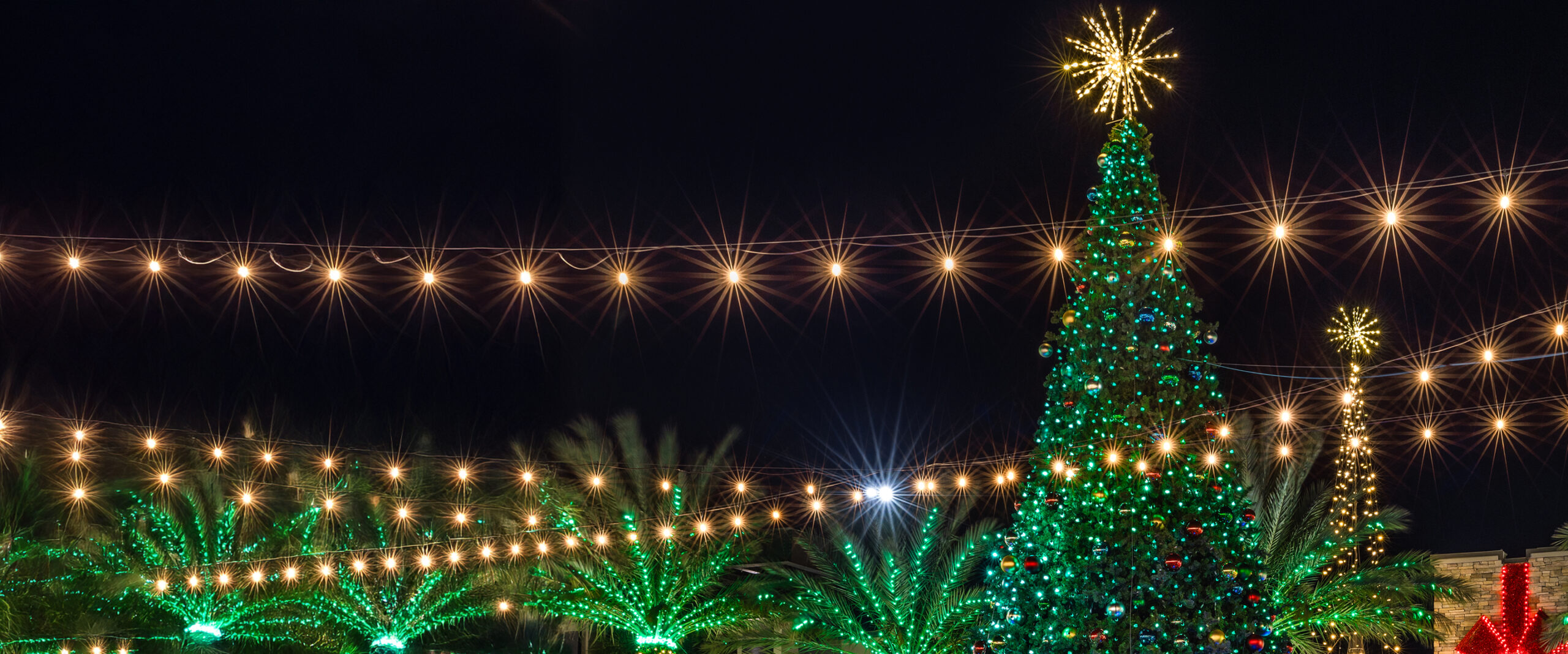 Magical holidays banner