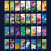 Four rows with eight banners each totaling 32 banner examples for Spring.